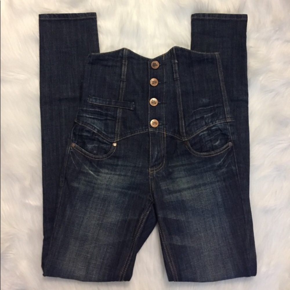 NWOT Zco high-waisted skinny jeans, size 3
